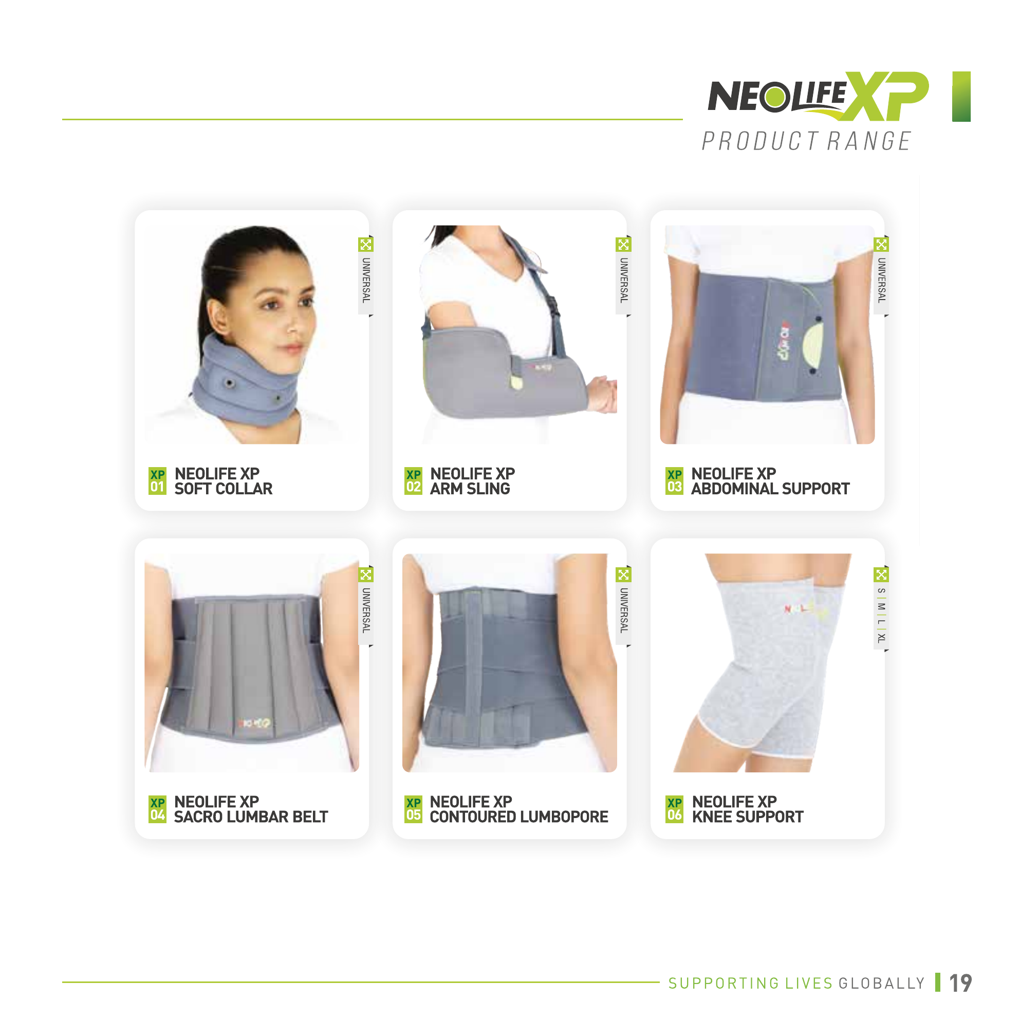 NeoLife XP Range catalogue page