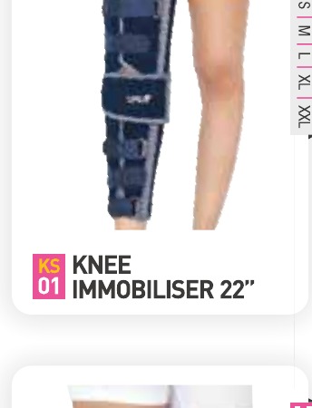 Knee Immobiliser 22