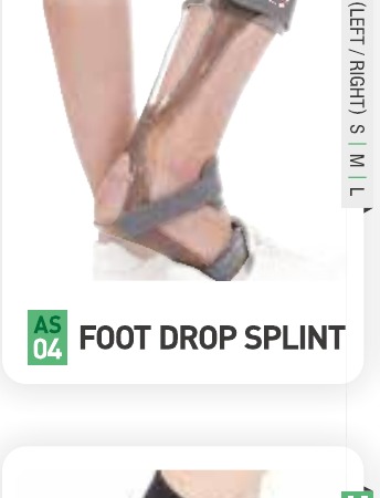Foot Drop Splint