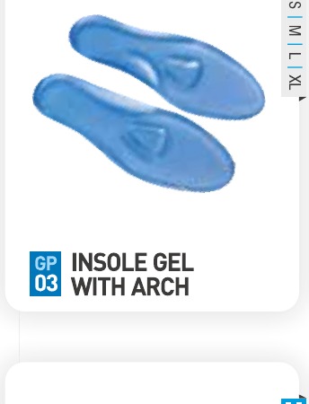 Arch Support 2/3 Insole