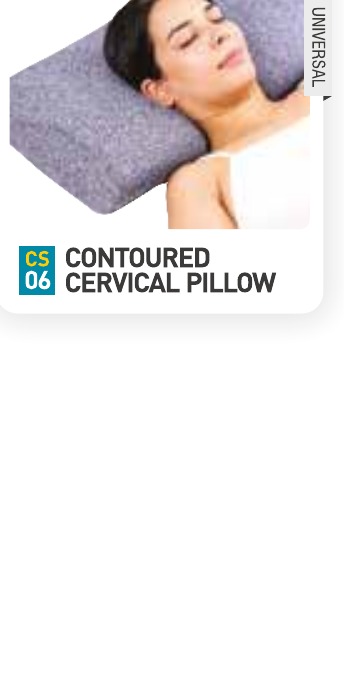 Cervical Pillow Stripes and Checks