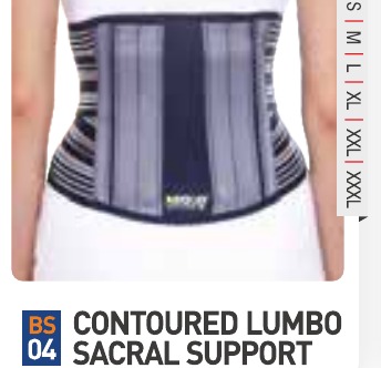 Contoured Lumbo Sacral Support