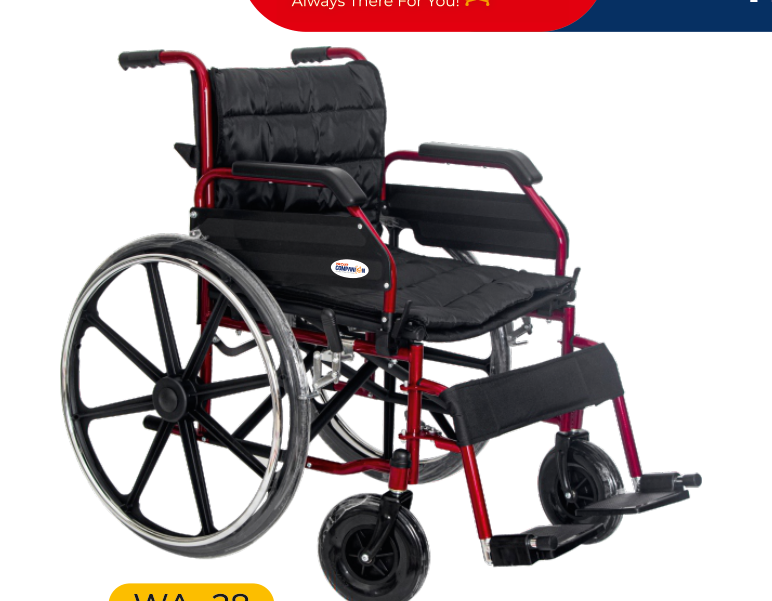 Heavy Duty Wheelchair (Bariatric)