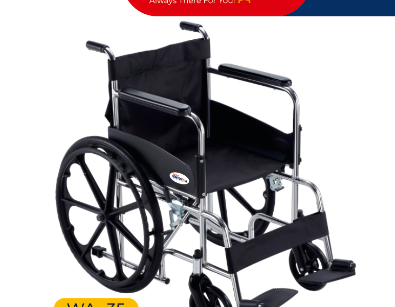 Wheelchair Chrome Plated
